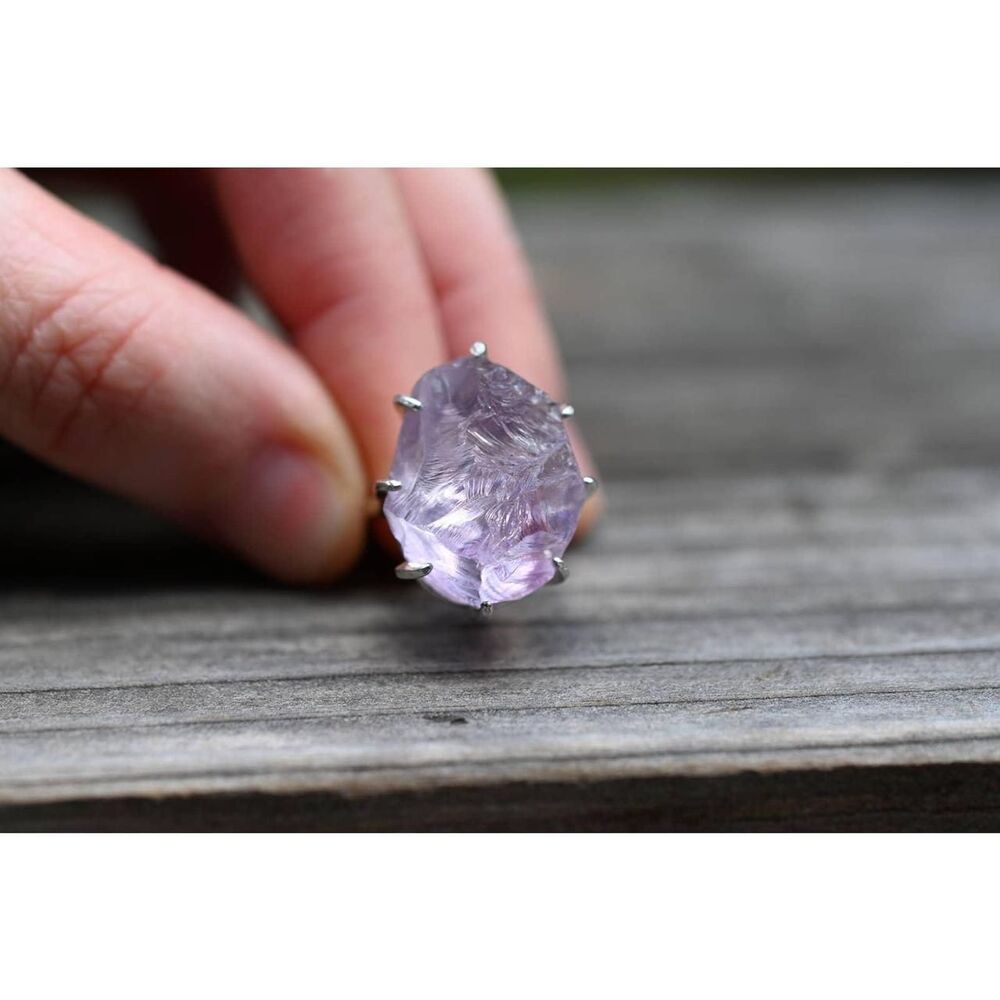 Women's Silver and Purple Jewellery